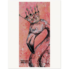 Load image into Gallery viewer, Flamingo King Museum-Quality Matte Paper