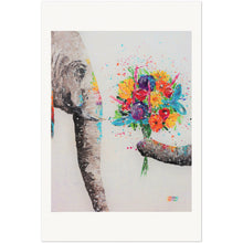 Load image into Gallery viewer, Don't Eat My Flowers Museum-Quality Matte Paper