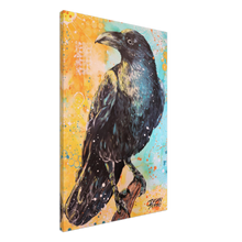 Load image into Gallery viewer, Raven Canvas Print