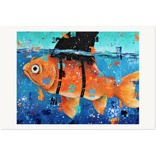 Load image into Gallery viewer, I wanna be a shark Museum-Quality Matte Paper