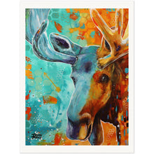 Load image into Gallery viewer, Sunset Moose Museum-Quality Matte Paper