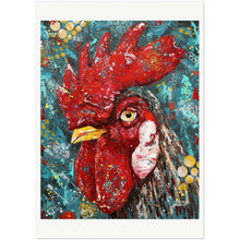 Load image into Gallery viewer, Rooster Museum-Quality Matte Paper