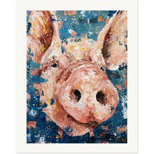 Load image into Gallery viewer, Penn The Pig Museum-Quality Matte Paper
