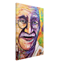 Load image into Gallery viewer, Ghandi Canvas Prints