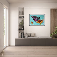 Load image into Gallery viewer, Butterfly On Flower Museum-Quality Matte Paper