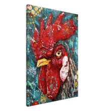 Load image into Gallery viewer, Rooster Canvas Print