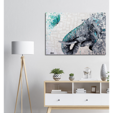 Load image into Gallery viewer, Elephant and the Butterfly Canvas Print