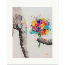 Load image into Gallery viewer, Don't Eat My Flowers Museum-Quality Matte Paper