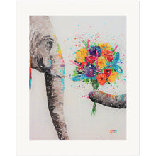 Load image into Gallery viewer, Don't Eat My Flowers Museum-Quality Matte Paper