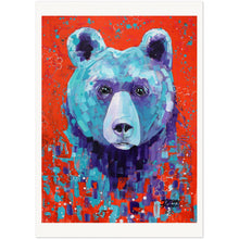 Load image into Gallery viewer, Colourblind Bear Museum-Quality Matte Archival Paper