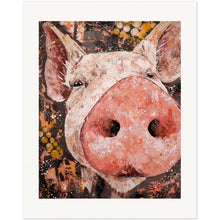 Load image into Gallery viewer, Pig Nose Museum-Quality Matte Paper