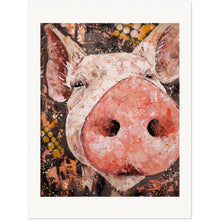 Load image into Gallery viewer, Pig Nose Museum-Quality Matte Paper