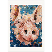 Load image into Gallery viewer, Penn The Pig Museum-Quality Matte Paper