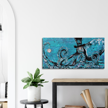 Load image into Gallery viewer, Octopus Glamour Grunge Canvas Print