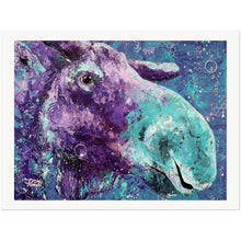 Load image into Gallery viewer, Moostly Purple Museum-Quality Matte Archival Paper