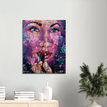 Load image into Gallery viewer, War Paint Canvas Print