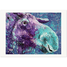 Load image into Gallery viewer, Moostly Purple Museum-Quality Matte Archival Paper