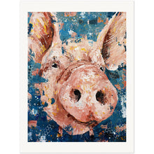 Load image into Gallery viewer, Penn The Pig Museum-Quality Matte Paper