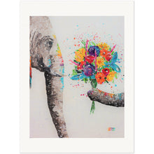 Load image into Gallery viewer, Don't Eat My Flowers Museum-Quality Matte Paper