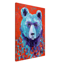 Load image into Gallery viewer, Colorblind Bear Canvas Print