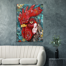 Load image into Gallery viewer, Rooster Canvas Print
