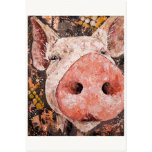 Load image into Gallery viewer, Pig Nose Museum-Quality Matte Paper