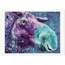 Load image into Gallery viewer, Moostly Purple Museum-Quality Matte Archival Paper