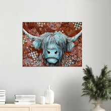 Load image into Gallery viewer, The Highland Teal Canvas Print