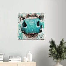 Load image into Gallery viewer, 2% the cow Canvas Print