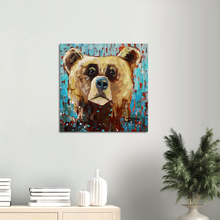 Load image into Gallery viewer, Bear 2/3 Canvas Print