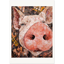 Load image into Gallery viewer, Pig Nose Museum-Quality Matte Paper