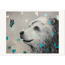Load image into Gallery viewer, Bear and Butterfly -Quality Matte Paper
