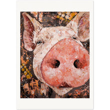 Load image into Gallery viewer, Pig Nose Museum-Quality Matte Paper