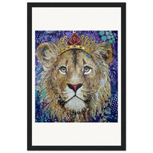 Load image into Gallery viewer, Princess of the Pride Prin  Wooden Framed
