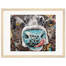 Load image into Gallery viewer, Blue Nose  Wooden Framed Print
