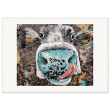 Load image into Gallery viewer, Blue Nose  Wooden Framed Print
