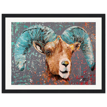 Load image into Gallery viewer, Bighorn   Wooden Framed Print
