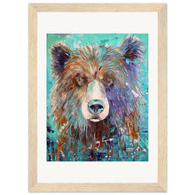 Load image into Gallery viewer, Bluebeary Wooden Framed Print
