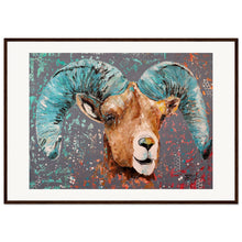 Load image into Gallery viewer, Bighorn   Wooden Framed Print
