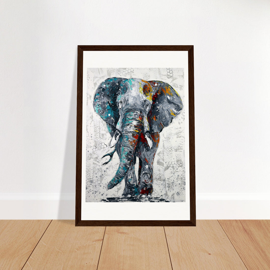 The Door Swings Both Ways 1 of 2 Wooden Framed Print