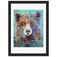 Load image into Gallery viewer, Bluebeary Wooden Framed Print
