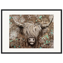 Load image into Gallery viewer, Crazy Hair Don&#39;t Care Wooden Framed Print
