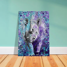 Load image into Gallery viewer, Rhinos Can Do Whatever They Want Canvas Print
