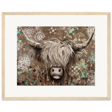 Load image into Gallery viewer, Crazy Hair Don&#39;t Care Wooden Framed Print
