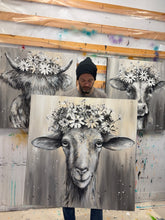 Load image into Gallery viewer, Flower Girl Goat Original
