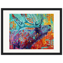 Load image into Gallery viewer, Looking for love Print Wooden Framed
