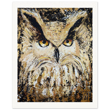 Load image into Gallery viewer, Golden Owl Museum-Quality Matte Paper
