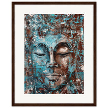 Load image into Gallery viewer, Buddha Bing Wooden Framed Print
