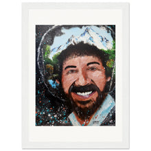 Load image into Gallery viewer, Bob Ross Wooden Framed Print
