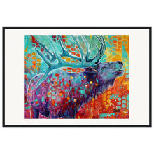 Load image into Gallery viewer, Looking for love Print Wooden Framed
